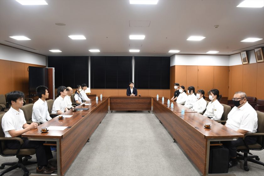 表敬訪問240710①