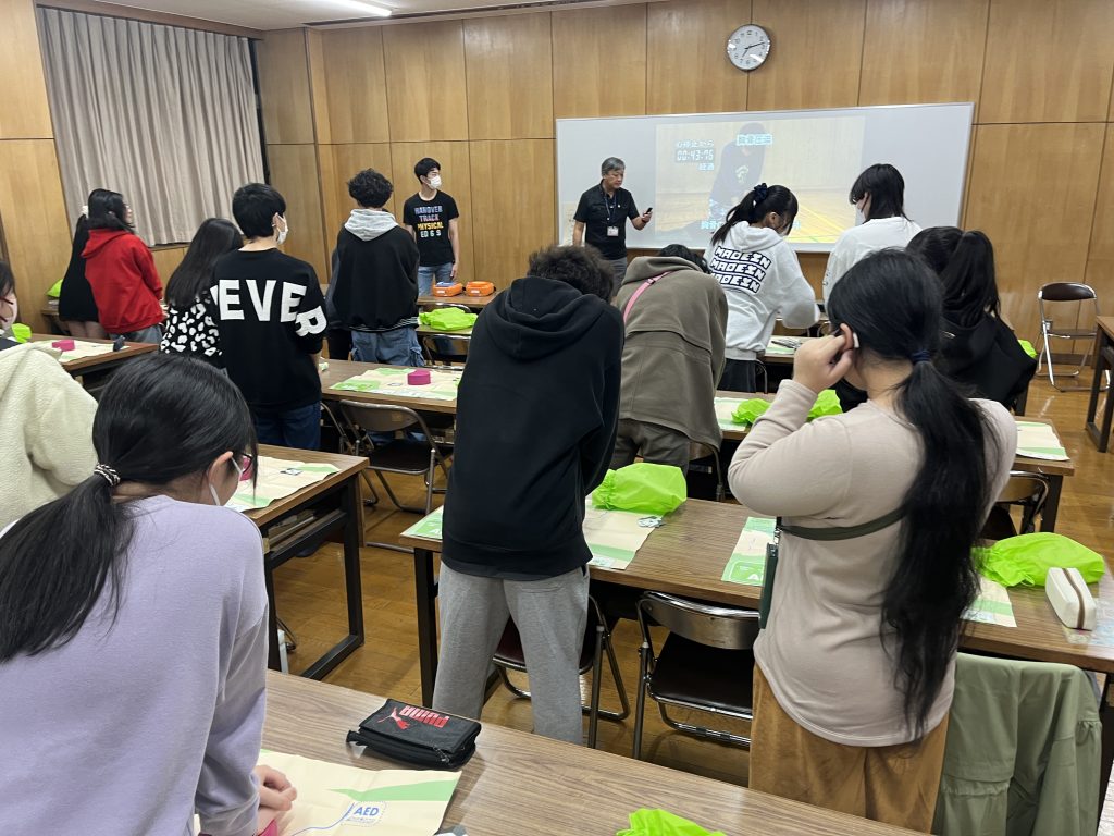 救急救命講習③